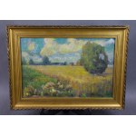 Stanisław DYBOWSKI (1895-1956), Venkovská krajina, 30. léta 20. století. (oboustranný)