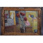 Stanisław DYBOWSKI (1895-1956), Venkovská krajina, 30. léta 20. století. (oboustranný)