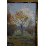 Edmund CIECZKIEWICZ (1872 - 1958), Paesaggio rurale di Rytro, 1932.