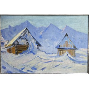 AN, Tatry v zimě - Hala Gąsienicowa, 30. léta 20. století.