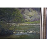 Franciszek REMBERTOWSKI (XIX/XX secolo), In riva al torrente, anni Venti.