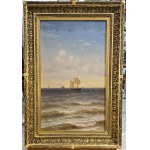 Peintre russe, Seascape, 1903, signé ;