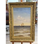 Peintre russe, Seascape, 1903, signé ;