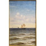 Peintre russe, Seascape, 1903, signé ;
