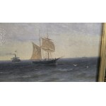 Peintre russe, Seascape, 1903, signé ;