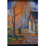 AN, Devant le manoir, années 1930.