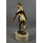 Gotthilf JAEGER (1871-1933), Nude gymnasts, bronze, 1920s.