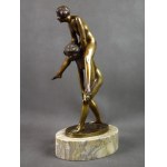 Gotthilf JAEGER (1871-1933), Nude gymnasts, bronze, 1920s.