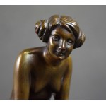 Gotthilf JAEGER (1871-1933), Nude gymnasts, bronze, 1920s.