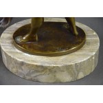 Gotthilf JAEGER (1871-1933), Nude gymnasts, bronze, 1920s.