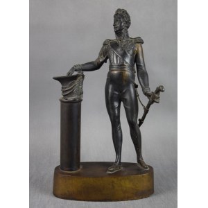 Sculpture Prince Joseph Poniatowski, bronze, 2e moitié du 19e siècle. France ;