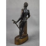 Sculpture Prince Joseph Poniatowski, bronze, 2e moitié du 19e siècle. France ;
