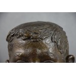 Józef PROSZOWSKI (1904-1961), Testa di ragazzo, bronzo, 1953.