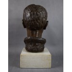 Józef PROSZOWSKI (1904-1961), Testa di ragazzo, bronzo, 1953.