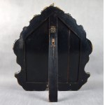 Großer Spiegel im Biedermeierstil, Silber, Wien, 1840.