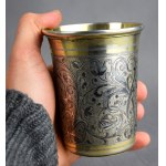 Large mug, Gilt silver, niello, Russia, circa 1830.