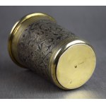 Large mug, Gilt silver, niello, Russia, circa 1830.