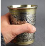 Large mug, Gilt silver, niello, Russia, circa 1830.