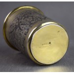 Large mug, Gilt silver, niello, Russia, circa 1830.