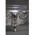 Giardiniera im Stil Louis XVI, Silber, W. GLIXELLI, Krakau, Österreich-Ungarn, kon. 19. Jh.
