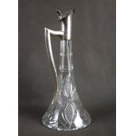Silver-covered wine jug, 1930s. J.H. Werner, Berlin.