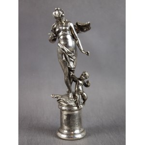 Figura Wenus z Amorem, NORBLIN, Warszawa, 2 poł. XIX w.
