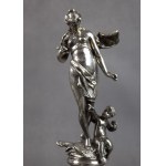 Figura Wenus z Amorem, NORBLIN, Warszawa, 2 poł. XIX w.