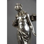 Figura Wenus z Amorem, NORBLIN, Warszawa, 2 poł. XIX w.