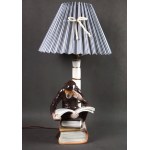 Lampa “Małpa na książkach”, PACYKÓW, lata 30-te.