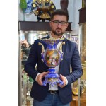 Amfora z miniaturami, 2 poł. XIX w. Francja;