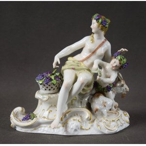 Figura “Alegoria jesieni”, KPM Berlin, 2 poł. XIX w.