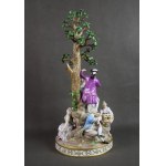 Grupa figuralna Ogrodnicy, MIŚNIA, 2 poł. XIX w. Michel Victor ACIER;