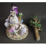 Grupa figuralna Ogrodnicy, MIŚNIA, 2 poł. XIX w. Michel Victor ACIER;