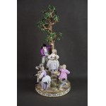 Grupa figuralna Ogrodnicy, MIŚNIA, 2 poł. XIX w. Michel Victor ACIER;