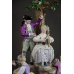 Grupa figuralna Ogrodnicy, MIŚNIA, 2 poł. XIX w. Michel Victor ACIER;