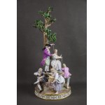 Grupa figuralna Ogrodnicy, MIŚNIA, 2 poł. XIX w. Michel Victor ACIER;