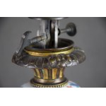 Öl-/Elektrolampe, Imari, Japan, 18. Jahrhundert, vergoldete Bronze, Frankreich, Mitte 19.