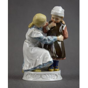 Figurka Siostra pocieszycielka, MIŚNIA, Alfred König, 1905 r.