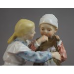 Figurka Siostra pocieszycielka, MIŚNIA, Alfred König, 1905 r.