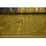 Heracles mantel clock, gilt bronze, France, circa 1830;