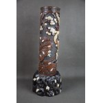 Para dużych pojemników na pędzle, Japonia, Meiji, kon. XIX w. 56 cm!