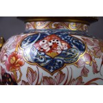 Para amfor, Imari, Japonia, ok. 1700 r., Edo, okucie z brązu złoconego XIX w.