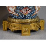 Para amfor, Imari, Japonia, ok. 1700 r., Edo, okucie z brązu złoconego XIX w.