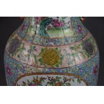 Famille rose vase Birds in the Garden, China, Qing dynasty, 19th century.