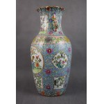 Famille rose vase Birds in the Garden, China, Qing dynasty, 19th century.