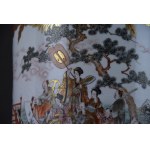 Grand vase Imperial Court, Kutani, Japon, Meiji, hauteur 56 cm !