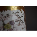 Grand vase Imperial Court, Kutani, Japon, Meiji, hauteur 56 cm !