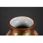 Grand vase Imperial Court, Kutani, Japon, Meiji, hauteur 56 cm !