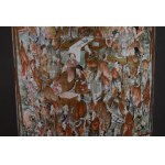 Grand vase Imperial Court, Kutani, Japon, Meiji, hauteur 56 cm !