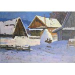 Artiom Tołstuchin (ur. 1981), Zima. Karpaty. Chaty, 2010